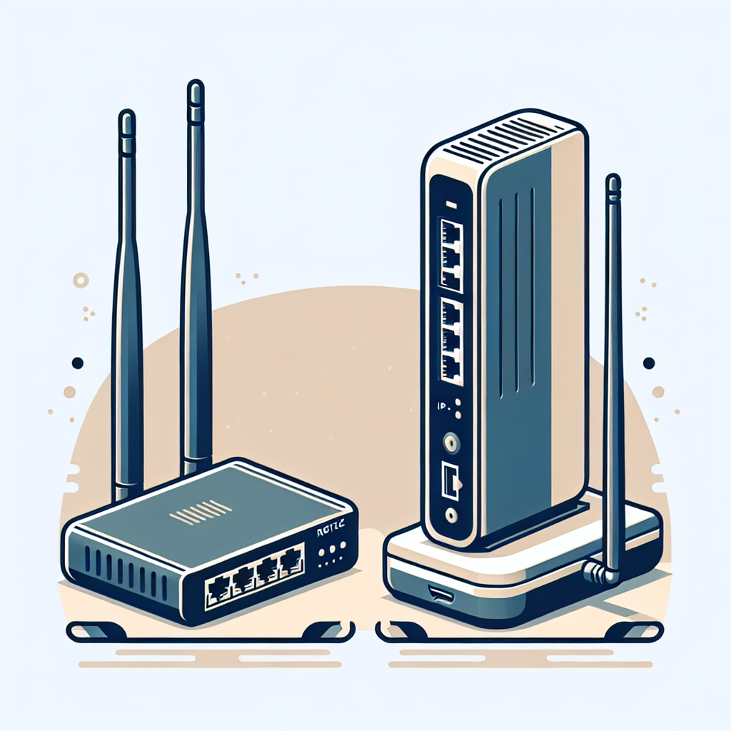 What is the difference between a router and a modem?