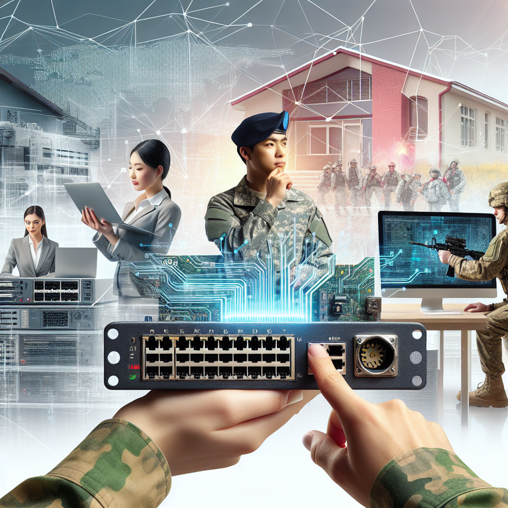 What settings should be adjusted to optimize a network adapter for military environments?